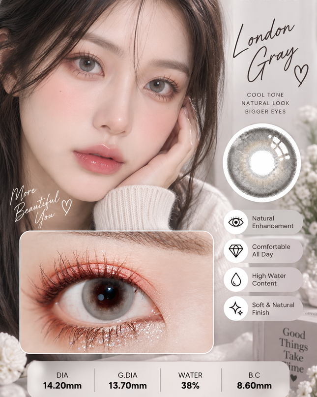 CONTACT LENSES - 1 piece $8 - buy 12 pcs $4 per box