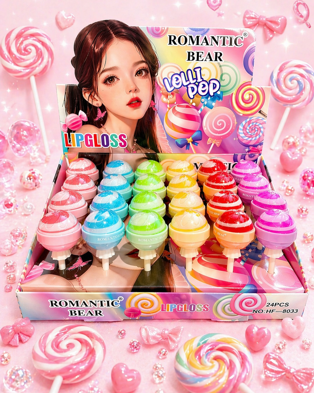 LOLIPOP LIPGLOSS - romantic bird #HF8033