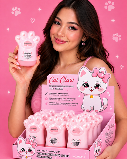 BODY & HAND CREAM LOTION  CAT PAW  #MK110- 12 pcs- big size