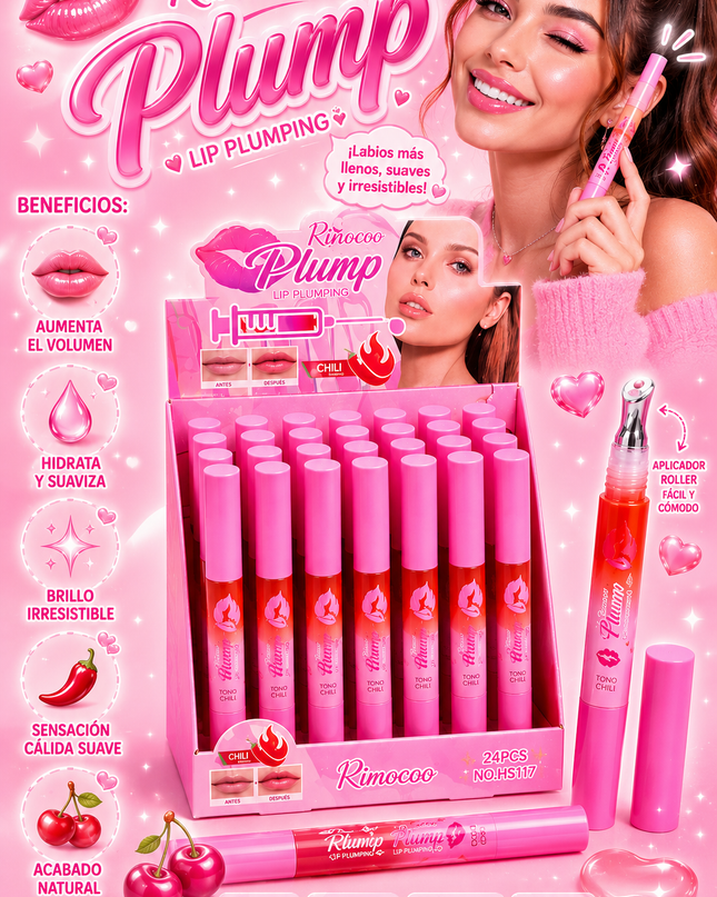 Rimocoo lip plumping effect - 24 pcs box ( #R5117)