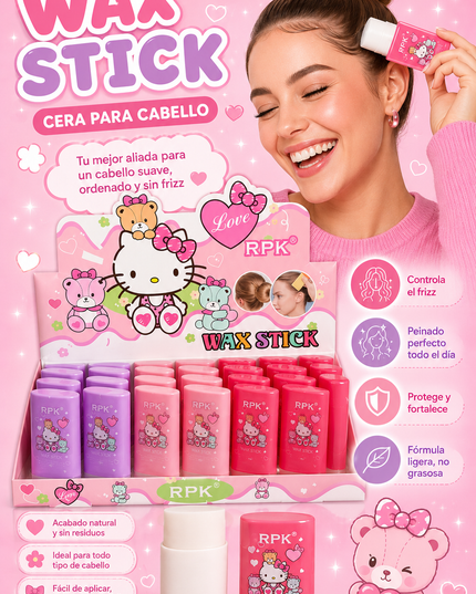 HAIR WAX STICK KITTY RPK - 24 PCS BOX