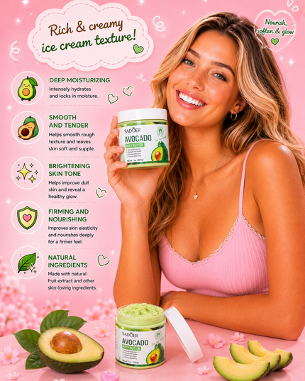 BODY LOTION - SADOER-  Avocado - 180G
