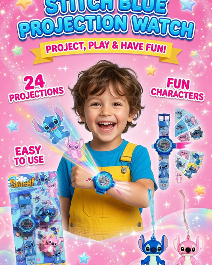 BLUE PROJECTION WATCH