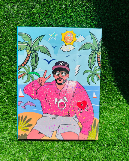 PRE-ORDEN - PALETA BAD BUNNY VIBES (POR FAVOR LEA LAS CONDICIONES)