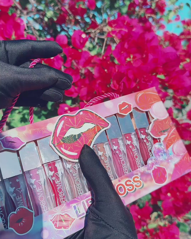 MATTE LIPGLOSS -  BIGERBOWE® -12 PCS - BOX - purse style