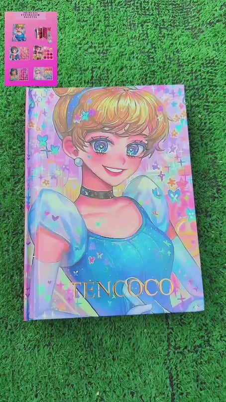 PRINCESS EYESHADOW PALETTE - notebook style