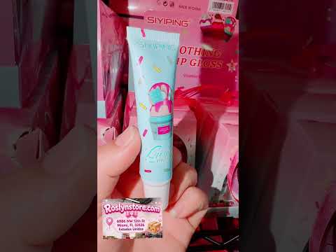LIP GLOSS SMOTHING - siyiping (8 pack box  - 3 pcs per pack) -(LG210)(#C38)