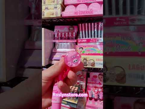 LABUBU 2 IN 1 LIPGLOSS AND LIPBALM WITH KEYCHAIN RING( 24 PCS BOX)- #L0018