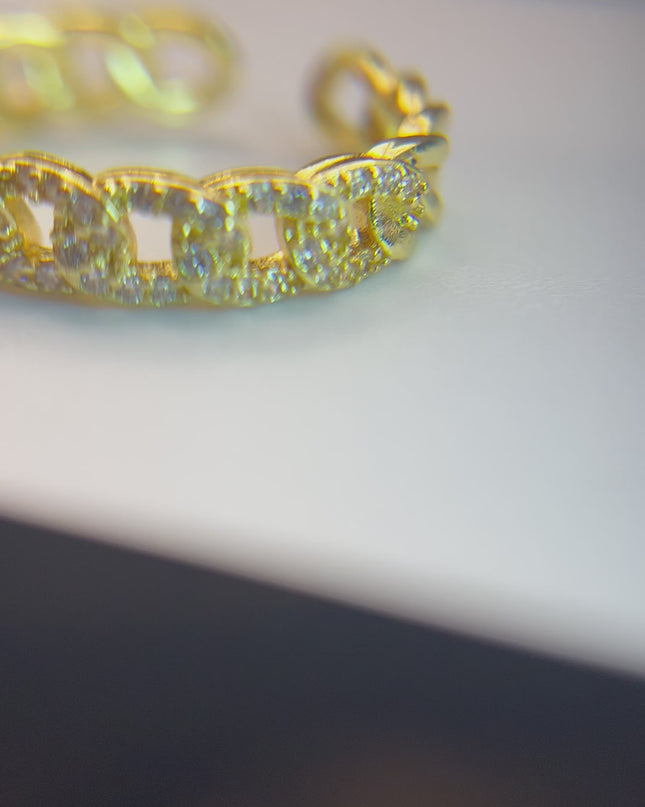 Anillo ajustable con circonita cúbica 