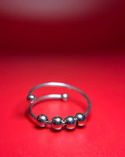 Anti stress rings 18k gold filled stainless steel