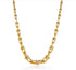 Graduated Link Chunky Necklace 18k Gold Filled Waterproof (non