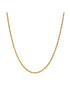 Rope Chain 24k Gold Filled Waterproof - 3mm - 18 inches & 20 inches - non-tarnish