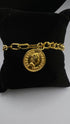 Pulsera Vintage Coin 18k Gold Filled - ACERO INOXIDABLE - SIN DESGASTE 