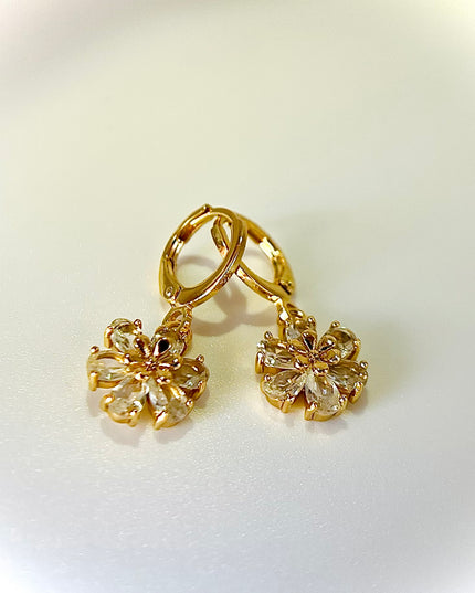 Flower earrings