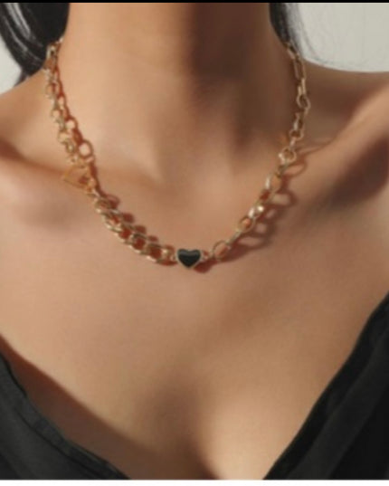 Doble Hearth necklace trendy design