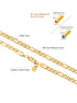 Figaro Chain 18 inches (45cm) Stainless Steel 18k Gold Filled