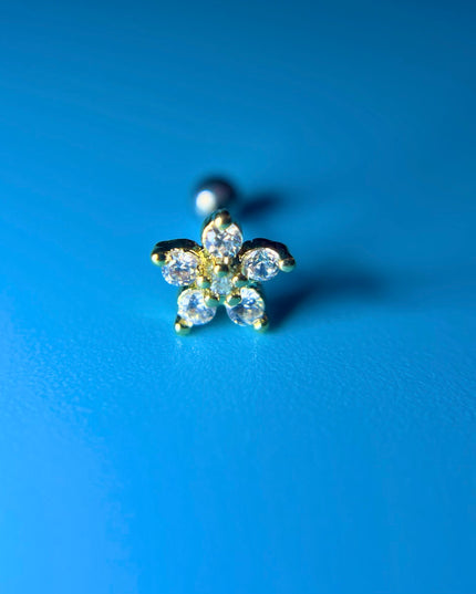 Pendientes cartílago 18k Gold Filled- acero inoxidable -resistente al agua-no se deslustra 