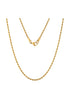 Rope Chain 24k Gold Filled Waterproof - 3mm - 18 inches & 20 inches - non-tarnish