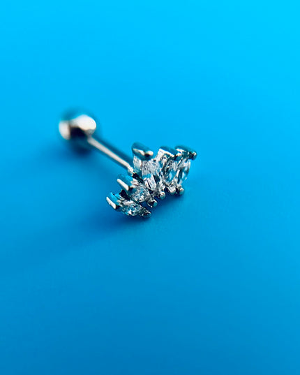 Pendientes cartílago 18k Gold Filled- acero inoxidable -resistente al agua-no se deslustra 