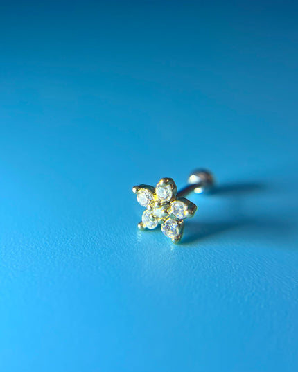 Pendientes cartílago 18k Gold Filled- acero inoxidable -resistente al agua-no se deslustra 