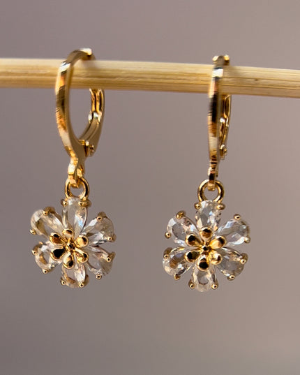 Flower earrings