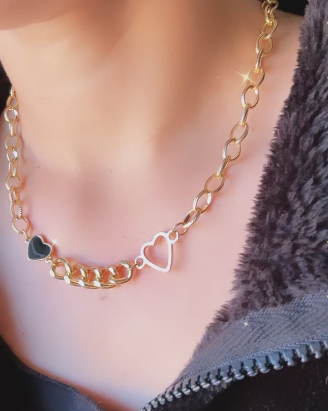 Collar Doble Hogar diseño tendencia 