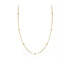 Satellite chain 18k Gold Filled , Stainless Steel 3mm width and 18 inches (45cm) / Gold necklace