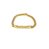 Pulsera chunky 18k Gold Filled 10 circonitas cúbicas Color Oro 5mm ancho 