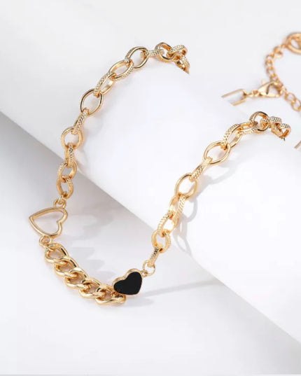 Doble Hearth necklace trendy design