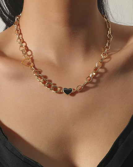 Doble Hearth necklace trendy design