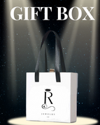 Gift box black an white