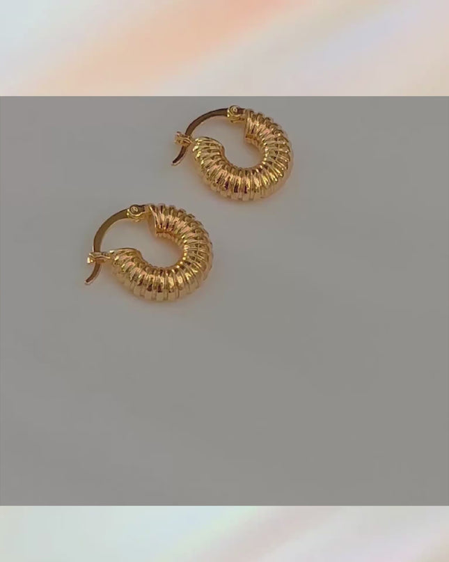 Arete Croissant Aro 24k Gold Filled (Aro) 