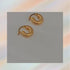 Croissant Earring Hoop 24k Gold Filled (Hoop)