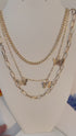 Triple Chain Butterfly 18k Gold Filled