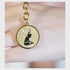 Vintage Coin Necklace -24k Gold Filled-waterproof